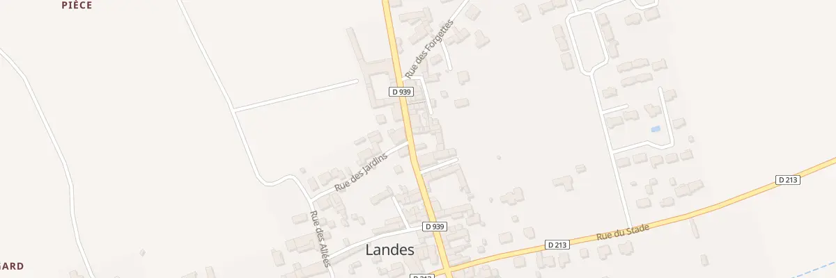 Plan du 26 Rue d’Aunis à Landes