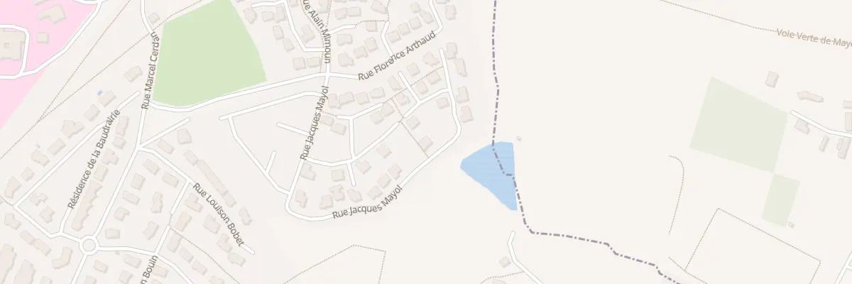 Plan du 17 Rue Jacques Mayol à Mayenne