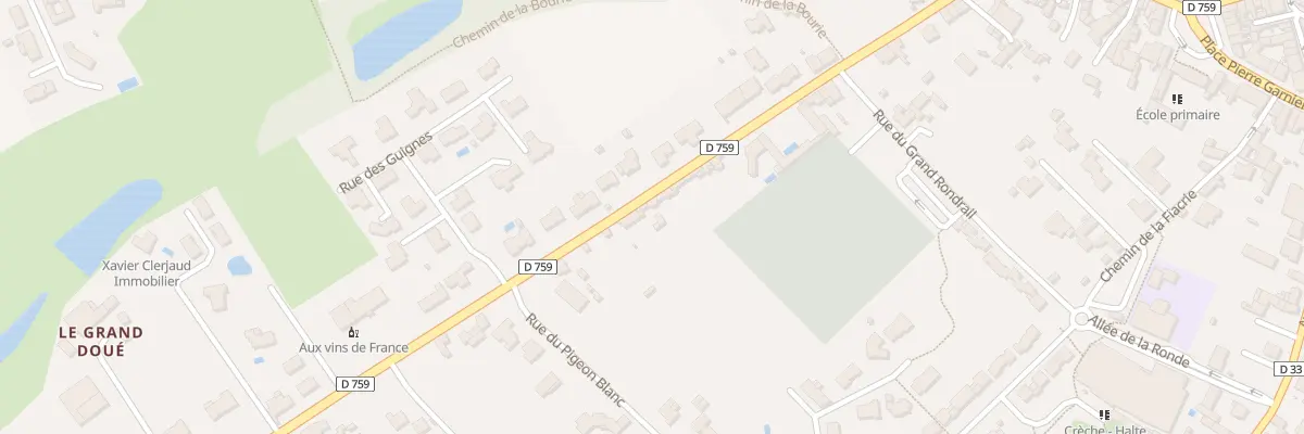 Plan du 43B Rue de la Vendée à Nueil-les-Aubiers