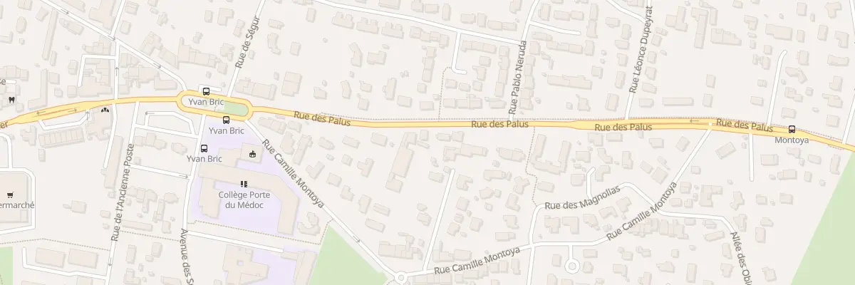 Plan du 18T Rue des Palus à Parempuyre