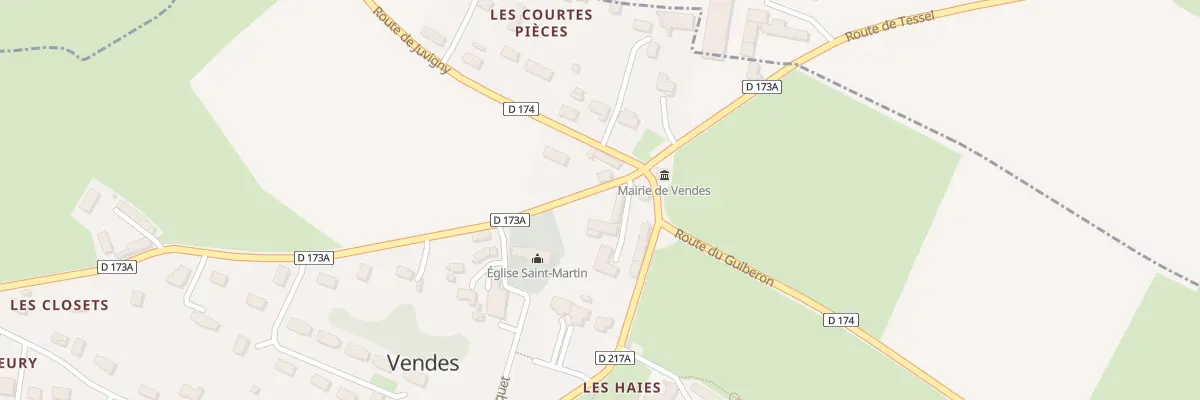 Plan du 37 Imp des Migrateurs à Vendes