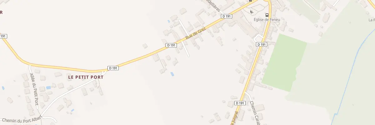 Plan du 3 Imp des Champs à Feneu