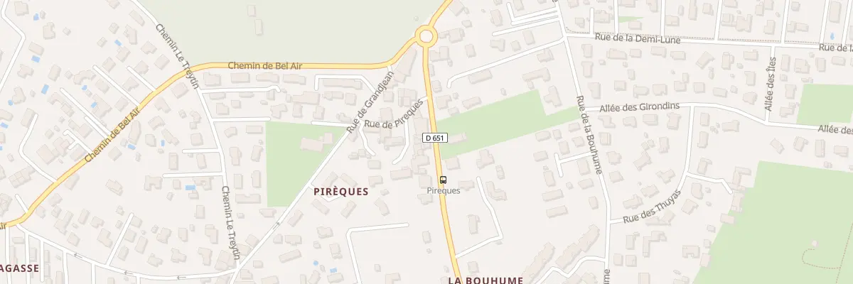 Plan du 63 Av de Bordeaux à Léognan