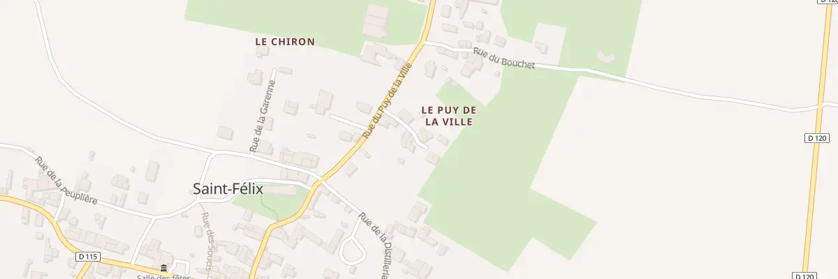 Plan du 3 Imp de la Vallee à Saint-Félix