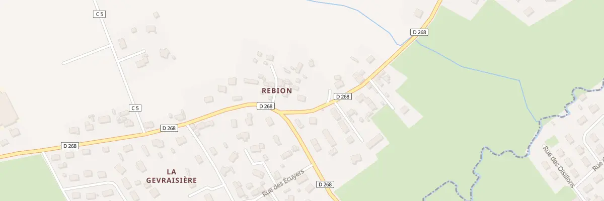 Plan du 20 Rebion à La Lande-Patry