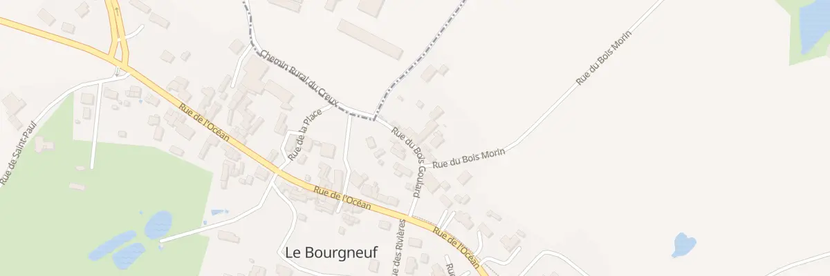 Plan du 8 Rue du Bois Goulard à Saint-Paul-en-Gâtine