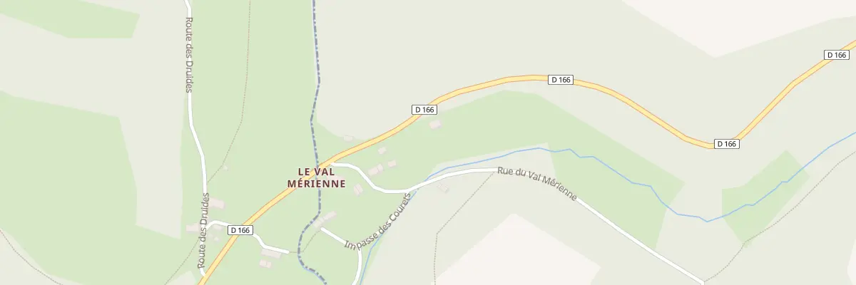 Plan du 580 Che du Val Merienne -St Pierre à Condé-en-Normandie