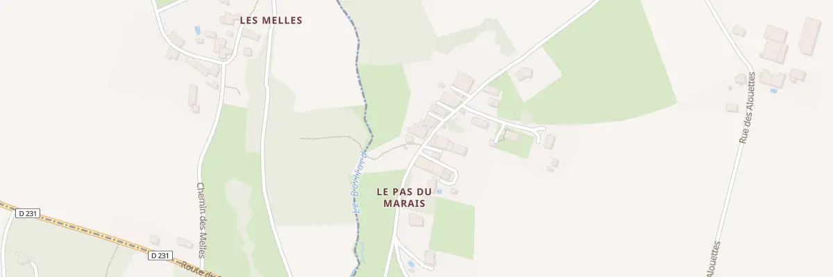 Plan du 15 Rte de la Belle Etoile à Juicq