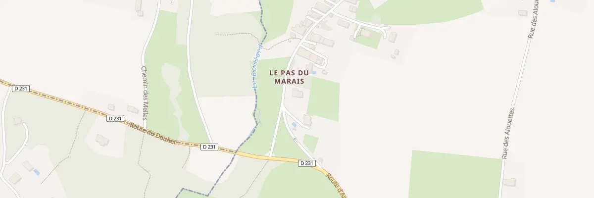 Plan du 6 Rte de la Belle Etoile à Juicq