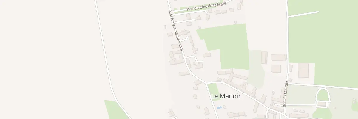 Plan du 5033 Le Bourg au Manoir