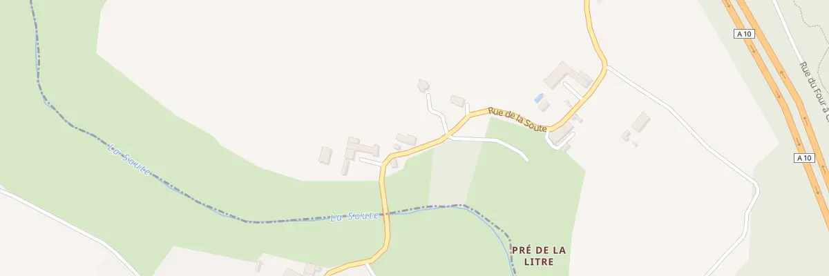 Plan du 12 Rue de la Soute à Saint-Léger