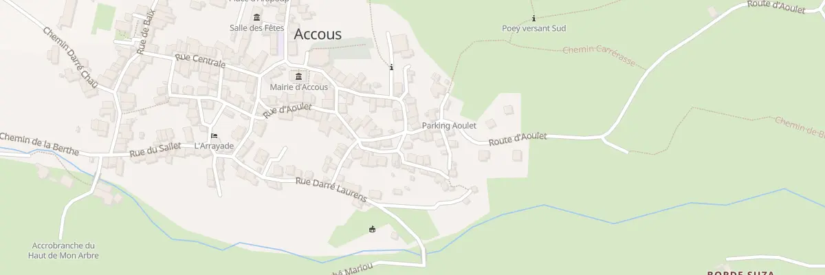 Plan du 26 Rue d’Aoulet à Accous