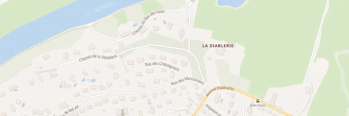 Plan du 3 Rue des Châtaigniers à Montreuil-Juigné