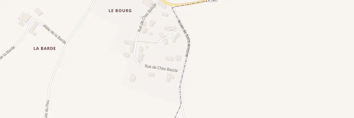 Plan du 19 Che de Bascle à Bois