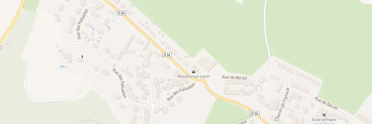 Plan du 3 Rue du Fief-Signore à Beaulieu-sur-Layon