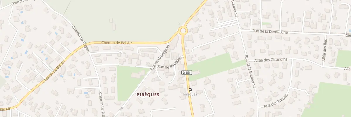 Plan du 2 Rue de Pirèques à Léognan