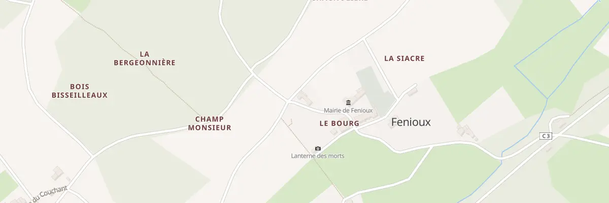 Plan du 6 Rue Notre Dame de Fenioux à Fenioux
