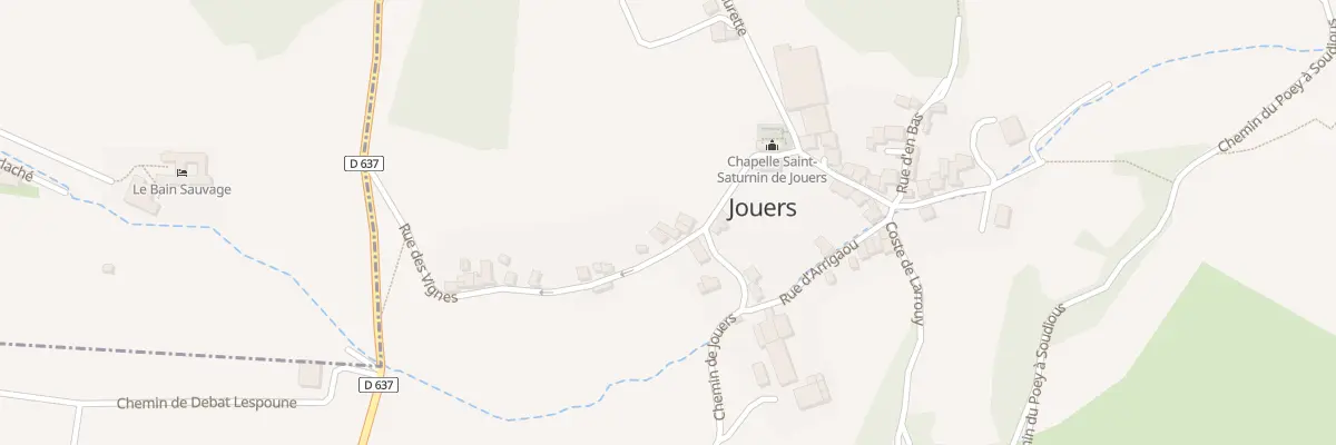Plan du 4 Rue des Vignes à Accous