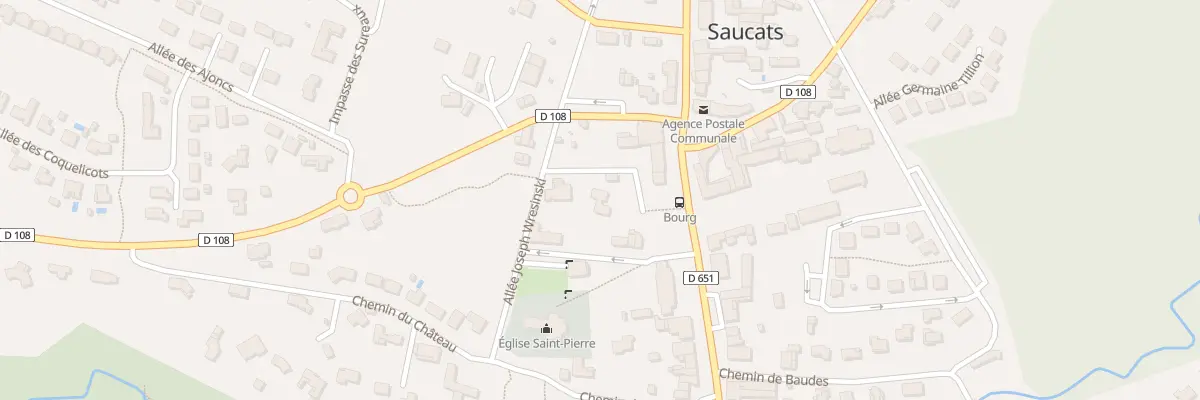 Plan du 5 Che de la Mairie à Saucats