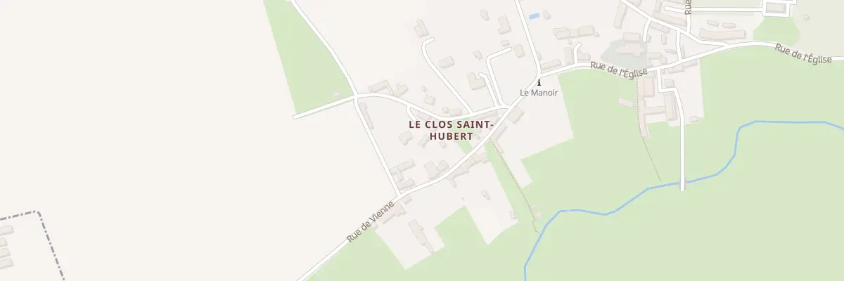 Plan du 5041 Rue de Vienne au Manoir