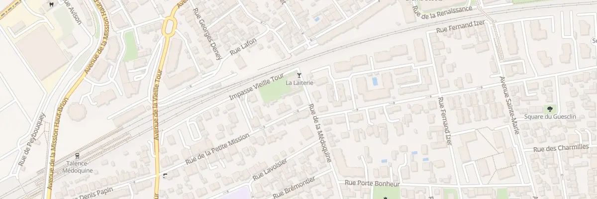 Plan du 57T Rue de la Medoquine à Talence