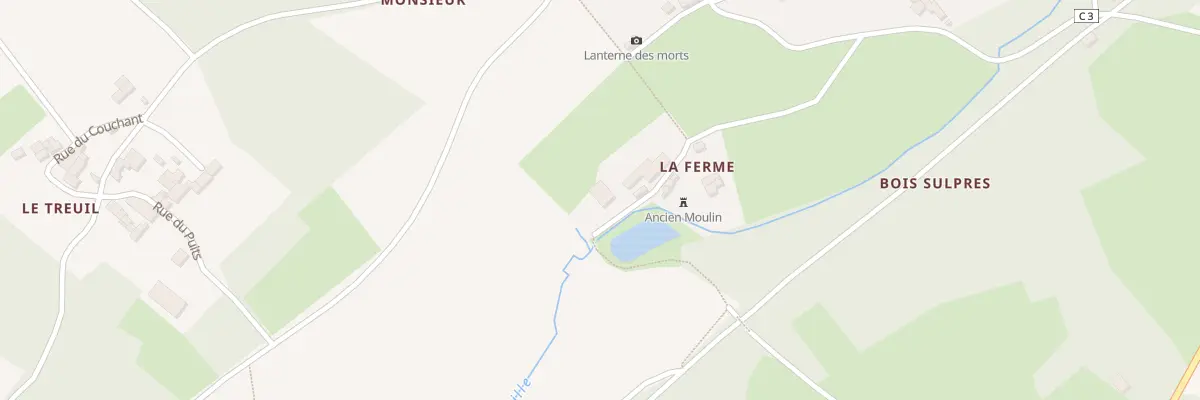 Plan du 8 Che de la Fontaine à Fenioux