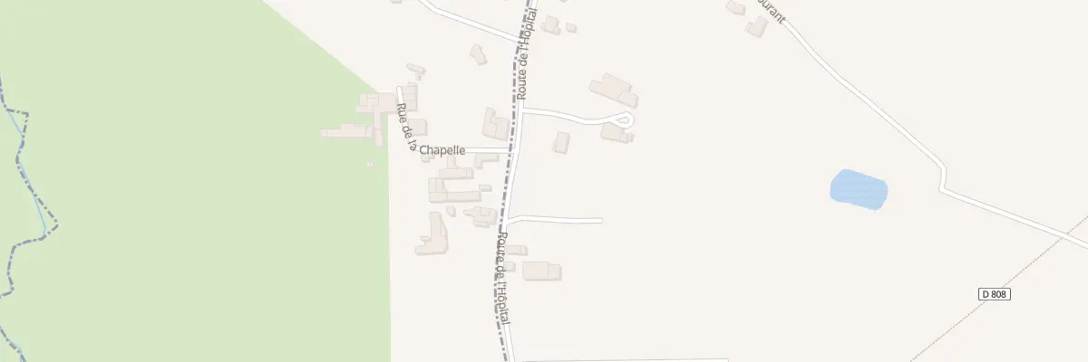 Plan du 26 Rte de l’Hôpital à Cartelègue