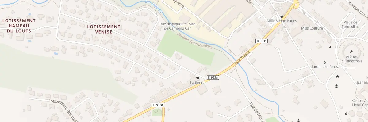 Plan du 105 Lot Venise à Hagetmau