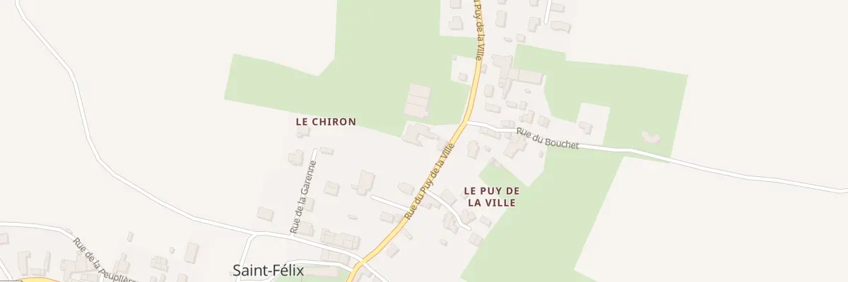 Plan du 27 Rue du Puy de la Ville à Saint-Félix