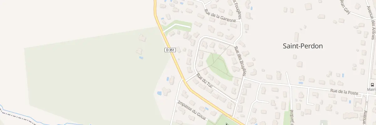 Plan du 143 Rue du Tuc à Saint-Perdon