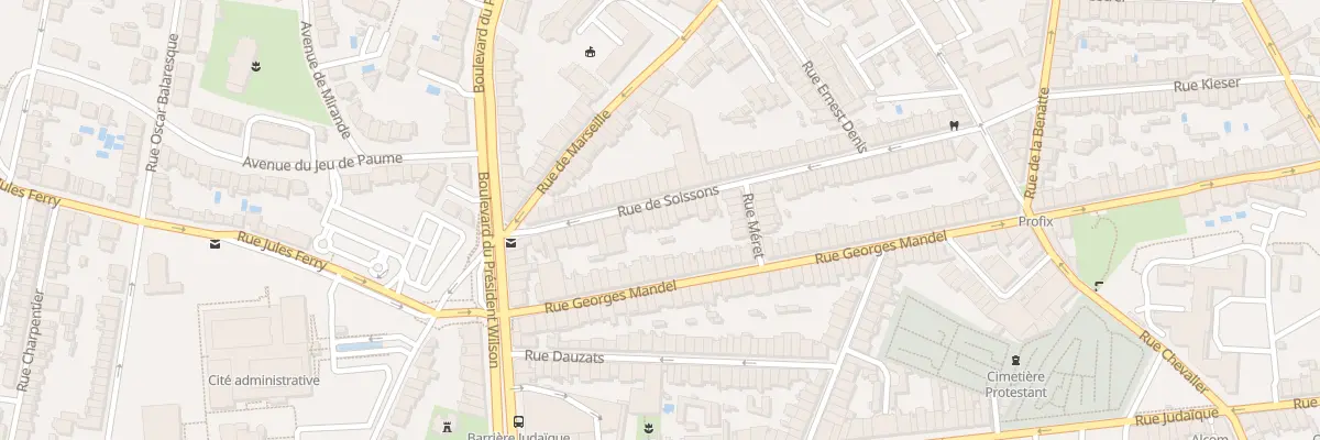 Plan du 72 Rue de Soissons à Bordeaux