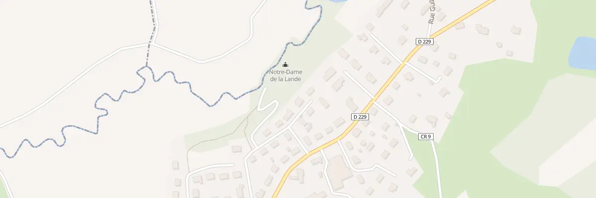Plan du 9 Rue Clos du Montier à La Lande-Patry