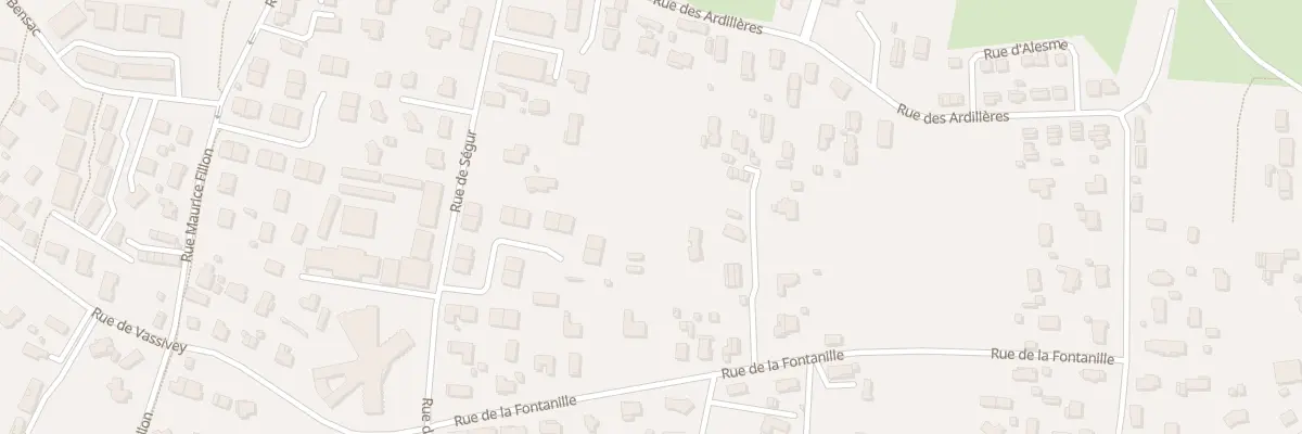Plan du 13 Rue de la Fontanille à Parempuyre