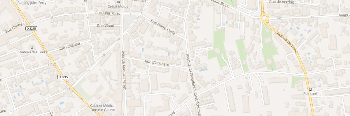 Plan du 32B Rue Blanchard au Bouscat