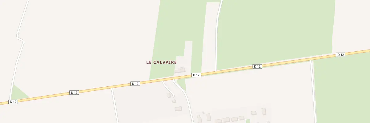 Plan du 5030 Le Calvaire au Manoir