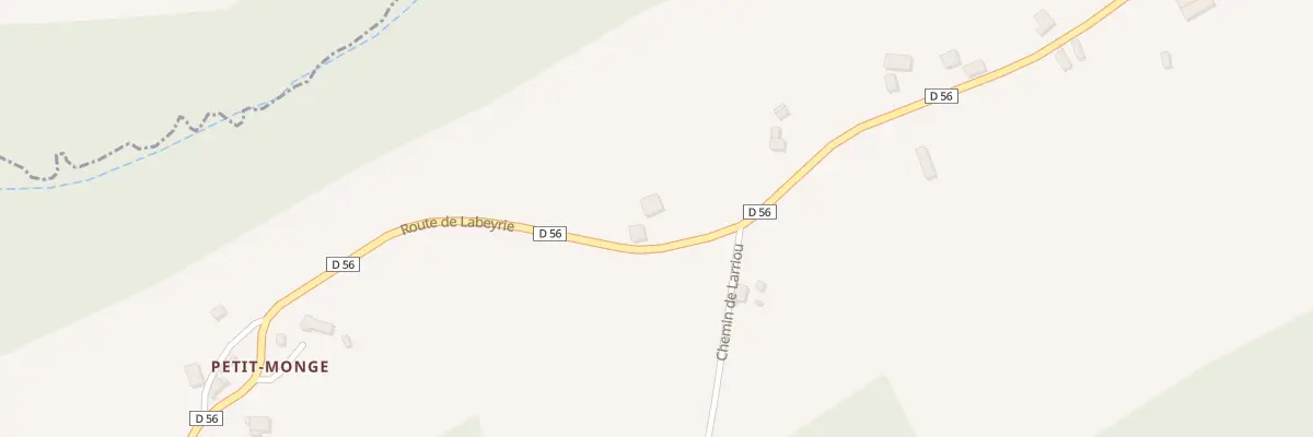 Plan du 7 Campere à Castelner
