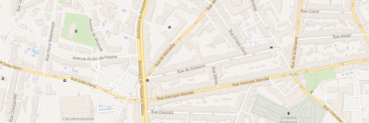 Plan du 67 Rue de Soissons à Bordeaux