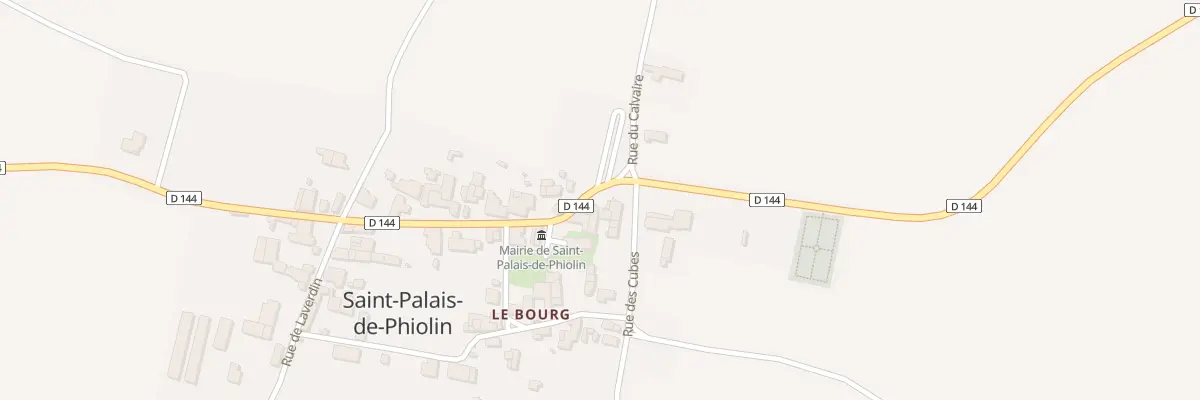 Plan du 19 Rue de Saintonge à Saint-Palais-de-Phiolin