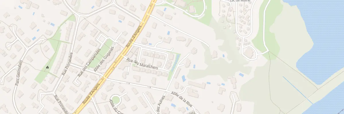 Plan du 42 Rue des Maraîchers à Bouchemaine