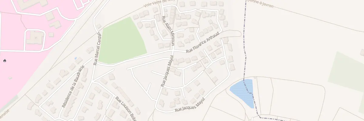 Plan du 9 Sq Lyli Herse à Mayenne