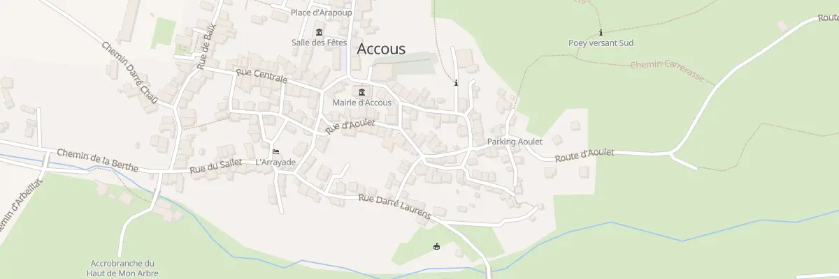 Plan du 21 Rue d’Aoulet à Accous