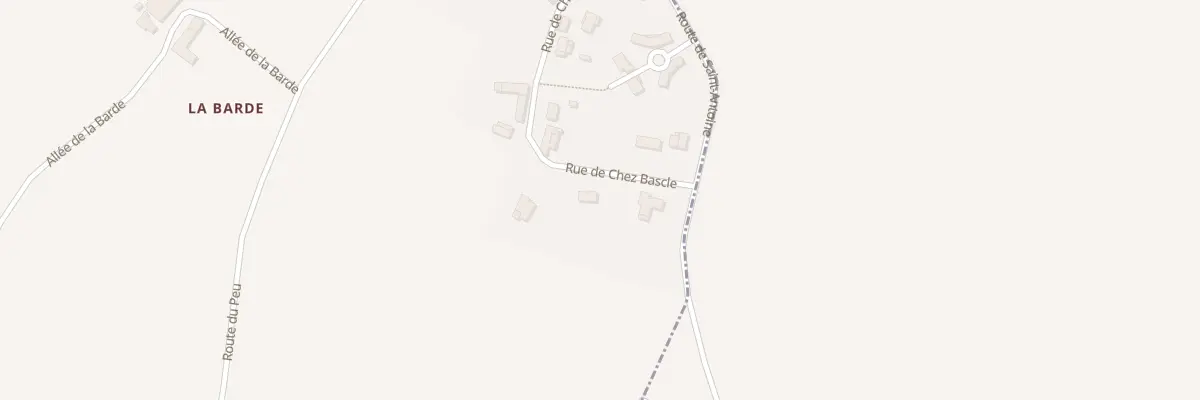 Plan du 5210 Vigne du Bois de chez Basc à Bois