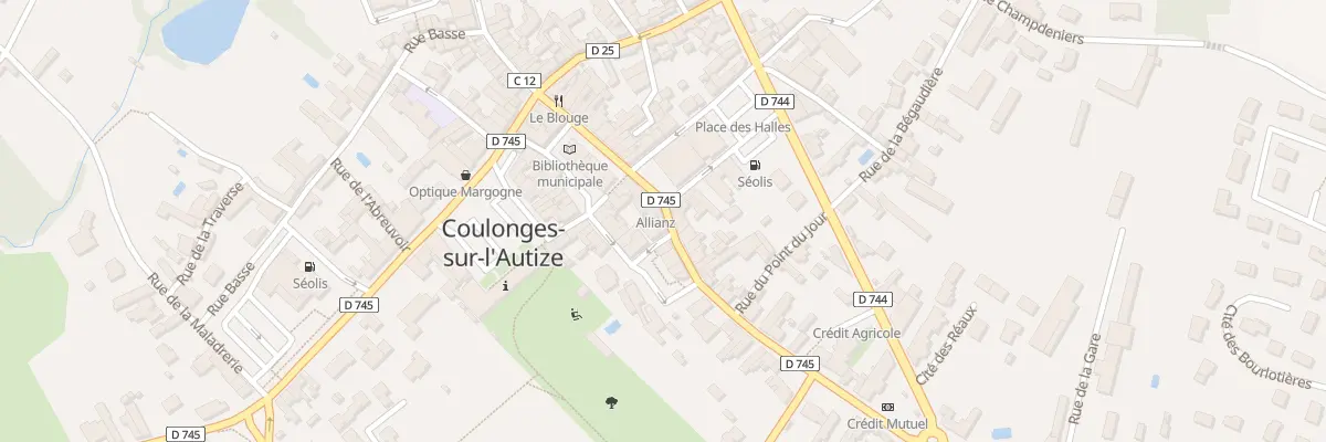 Plan du 10T Rue du Commerce à Coulonges-sur-l’Autize