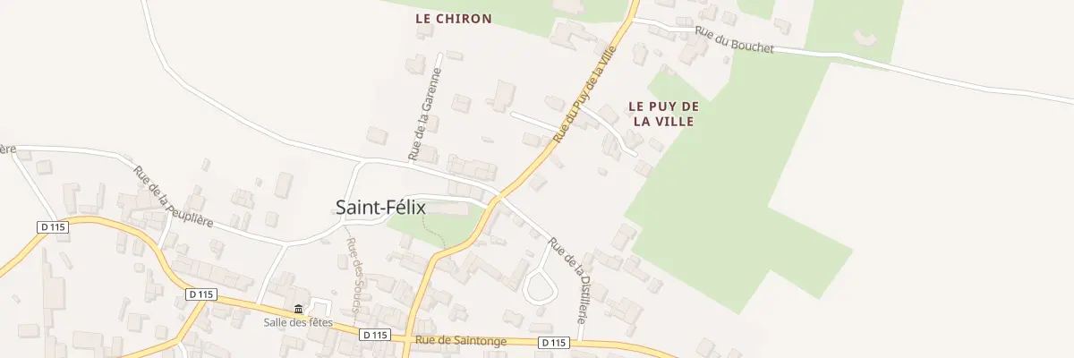 Plan du 24 Rue du Puy de la Ville à Saint-Félix