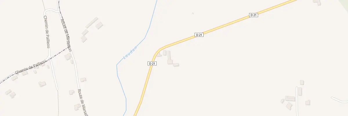 Plan du 794 Rte du Cap de Gascogne à Audignon