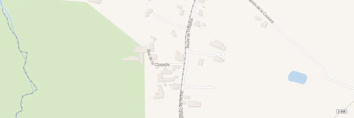 Plan du 20 Rue de la Chapelle à Eyrans