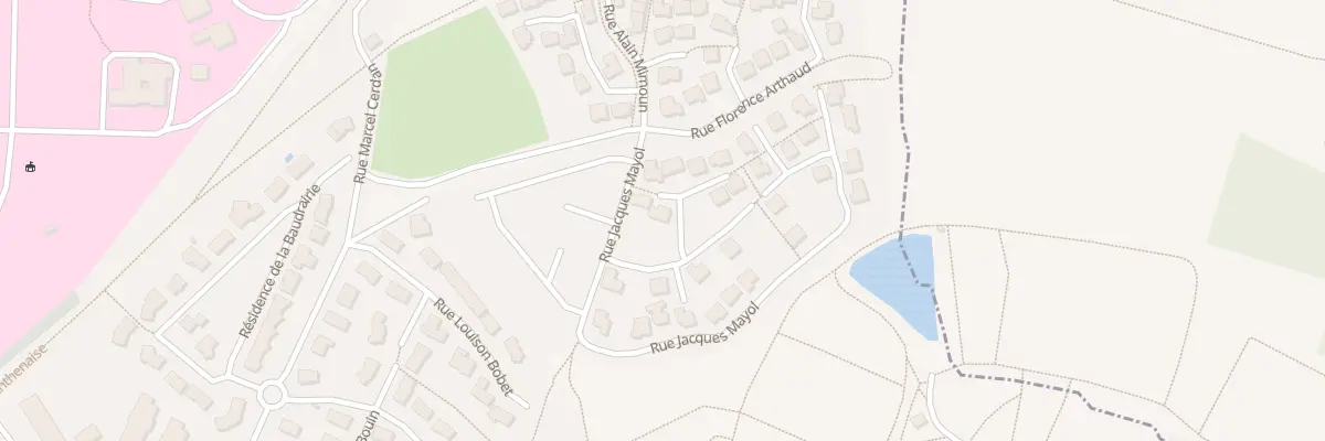 Plan du 3 Sq Lyli Herse à Mayenne