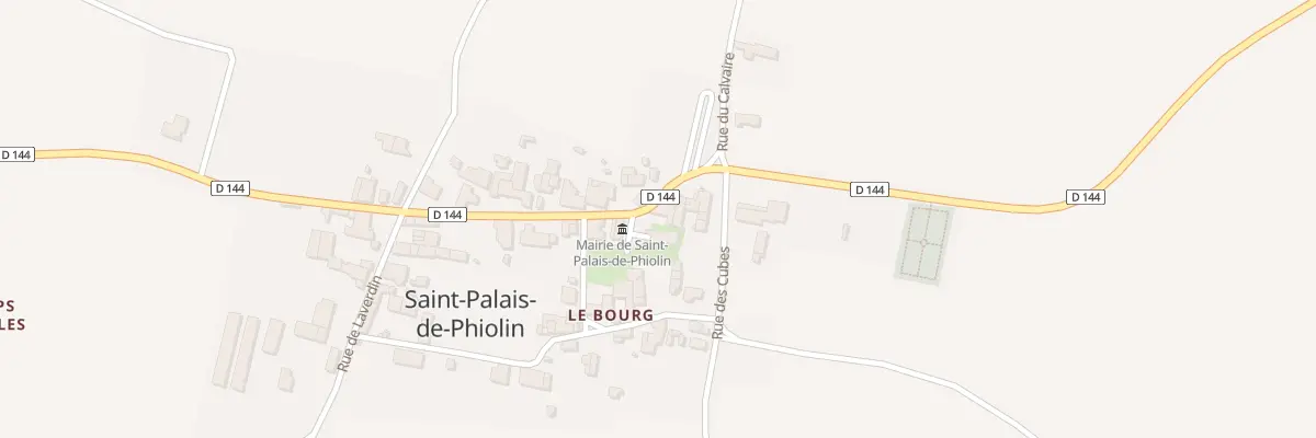 Plan du 21 Rue de Saintonge à Saint-Palais-de-Phiolin