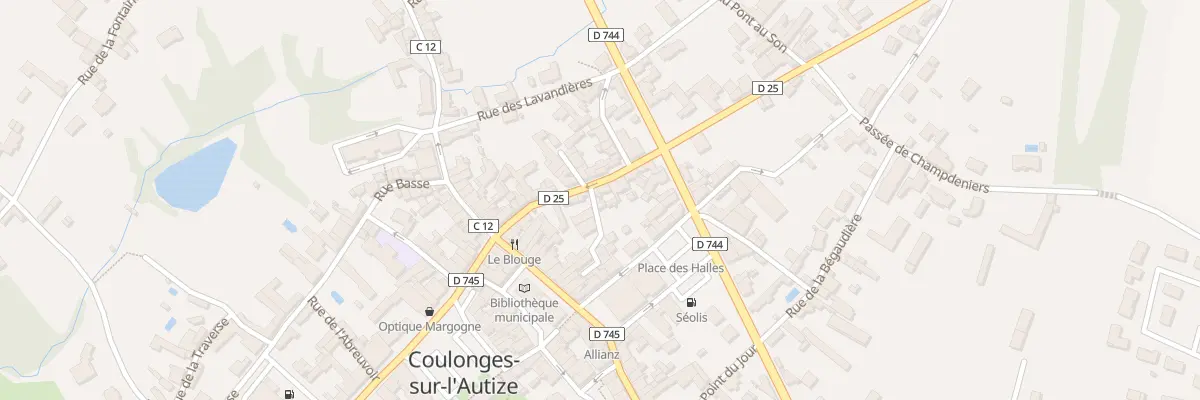 Plan du 18 Rue de Parthenay à Coulonges-sur-l’Autize