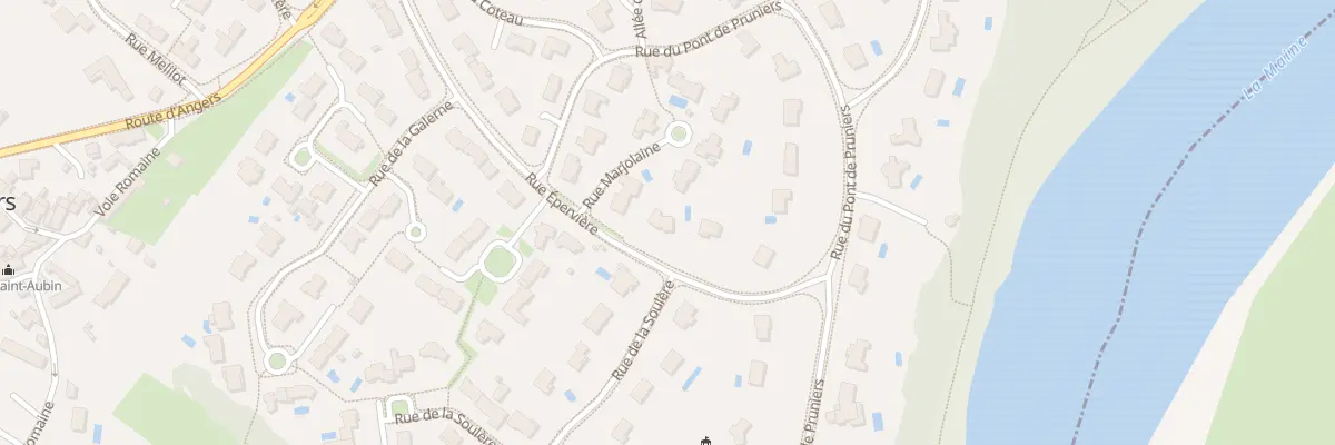 Plan du 6 Rue Épervière à Bouchemaine